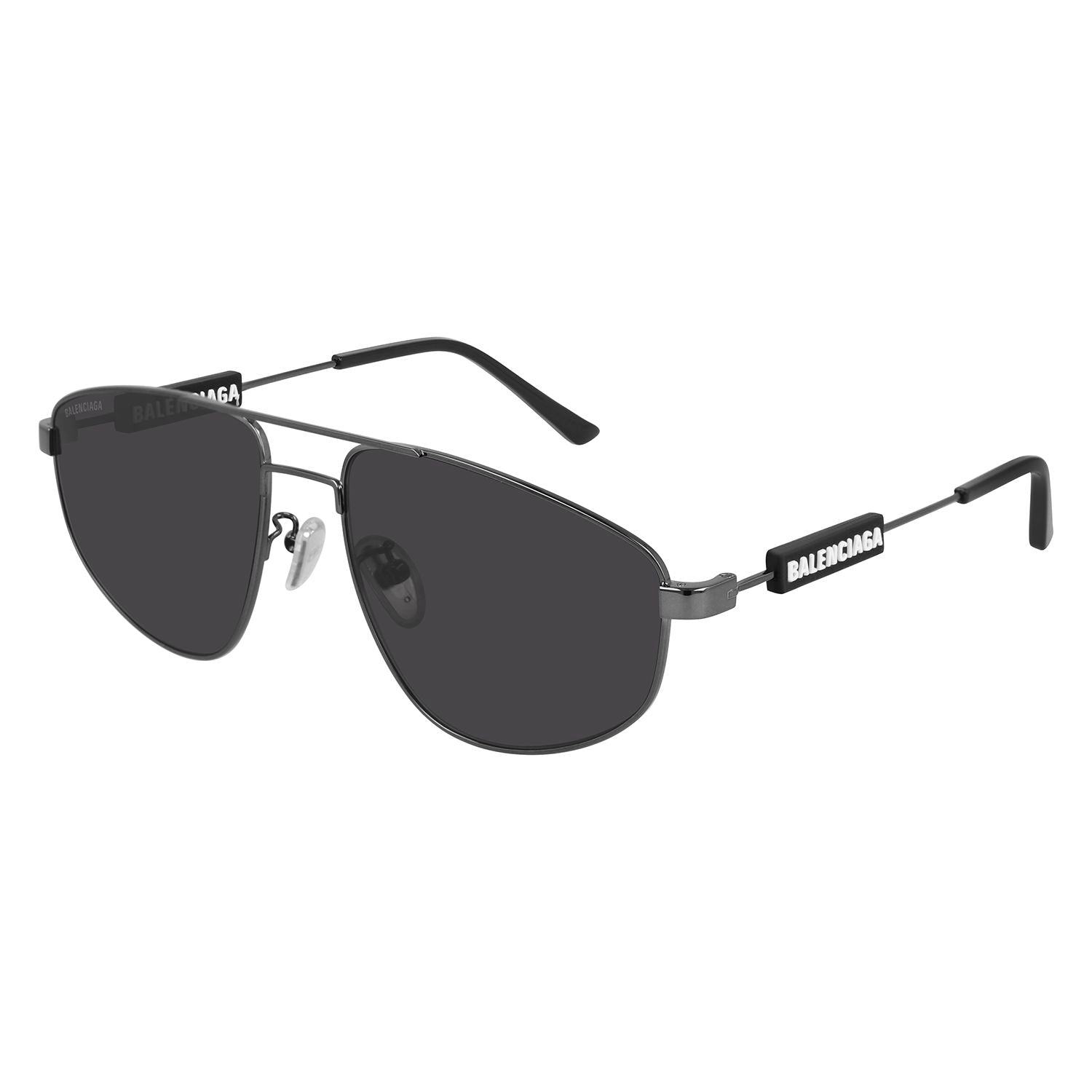 BB0115S Grey metal Sunglasses - Shiny Gun Metal