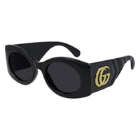 GG0810S Black injection Sunglasses - Shiny Black