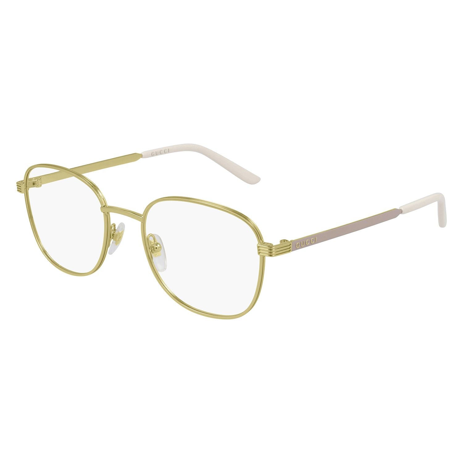 GG0805O Gold metal Optical Frames - Shiny Endura Gold