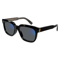 DU0002S Black recycled acetate Sunglasses - Shiny Solid Black