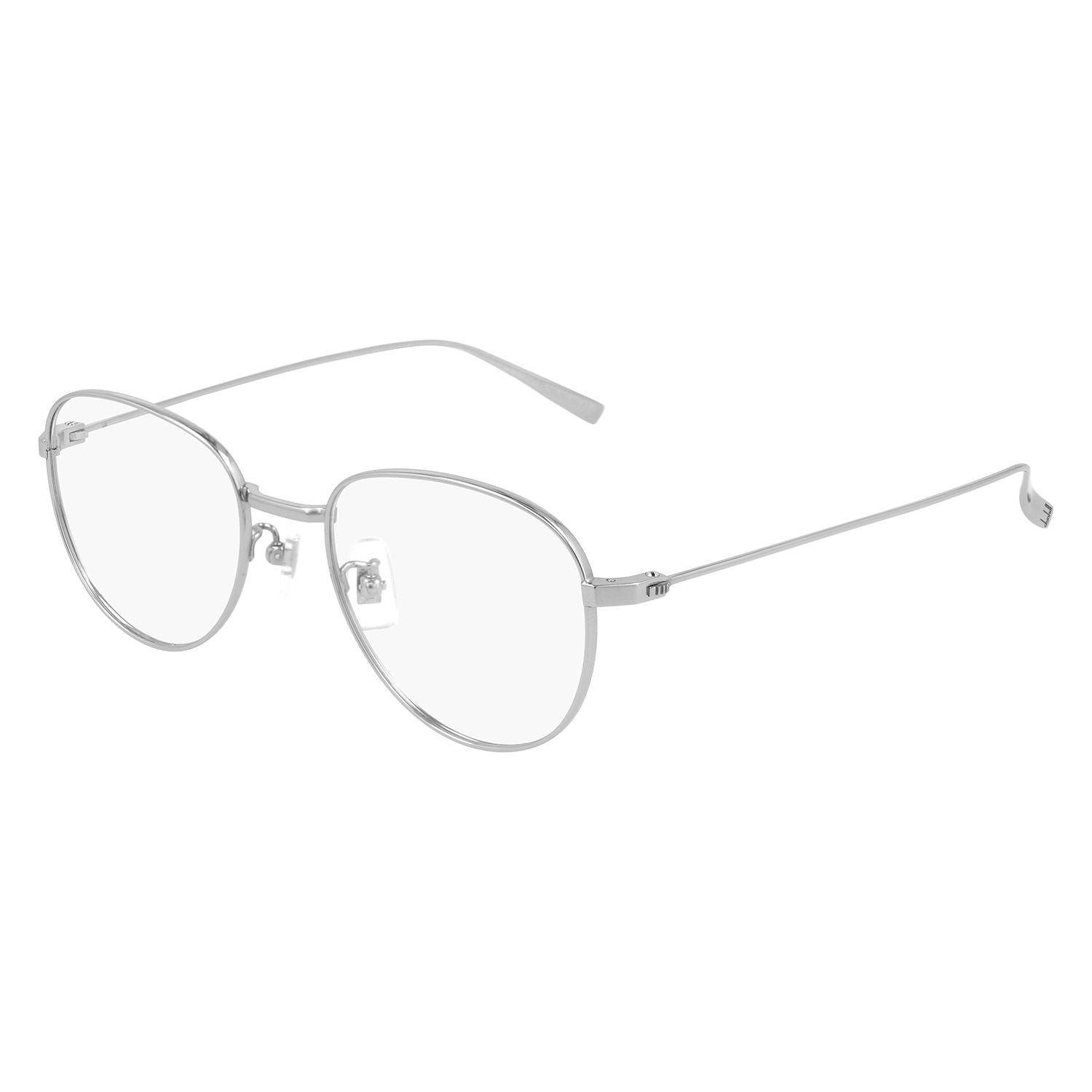 DU0007O Silver titanium Optical Frames - Shiny Silver