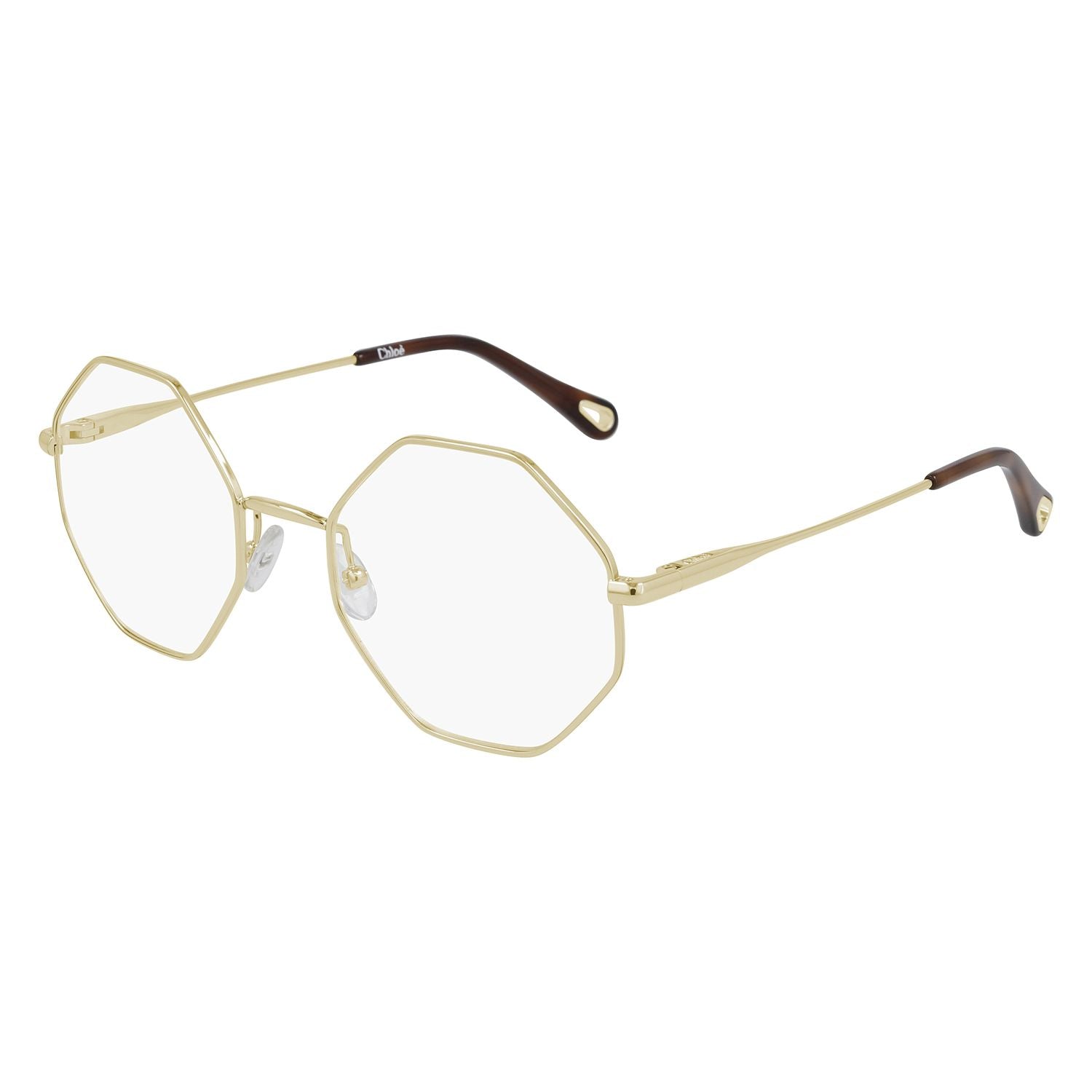 CH0022O Gold metal Optical Frames - Shiny Classic Gold
