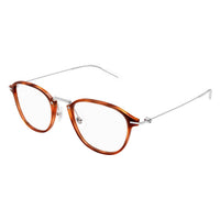 MB0155O Havana injection & metal Optical Frames - Shiny Blonde Havana & Shiny Silver