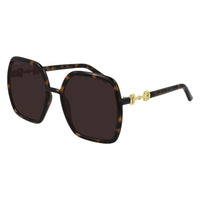 GG0890S Havana injection Sunglasses - Shiny Dark Havana