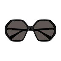 CC0004S Black recycled acetate Sunglasses - Shiny Black