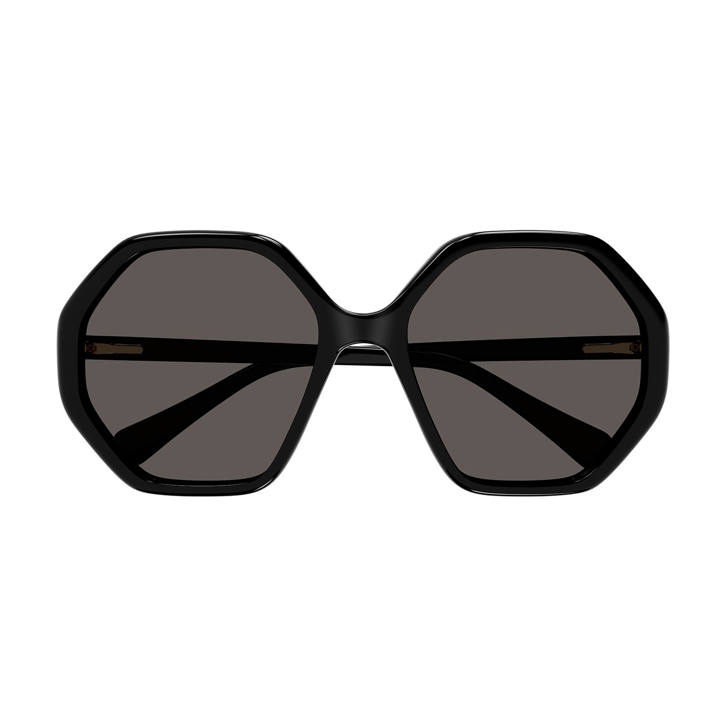 CC0004S Black recycled acetate Sunglasses - Shiny Black