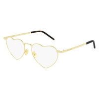 SL 301 Loulou Gold metal Optical Frames - Shiny Light Gold