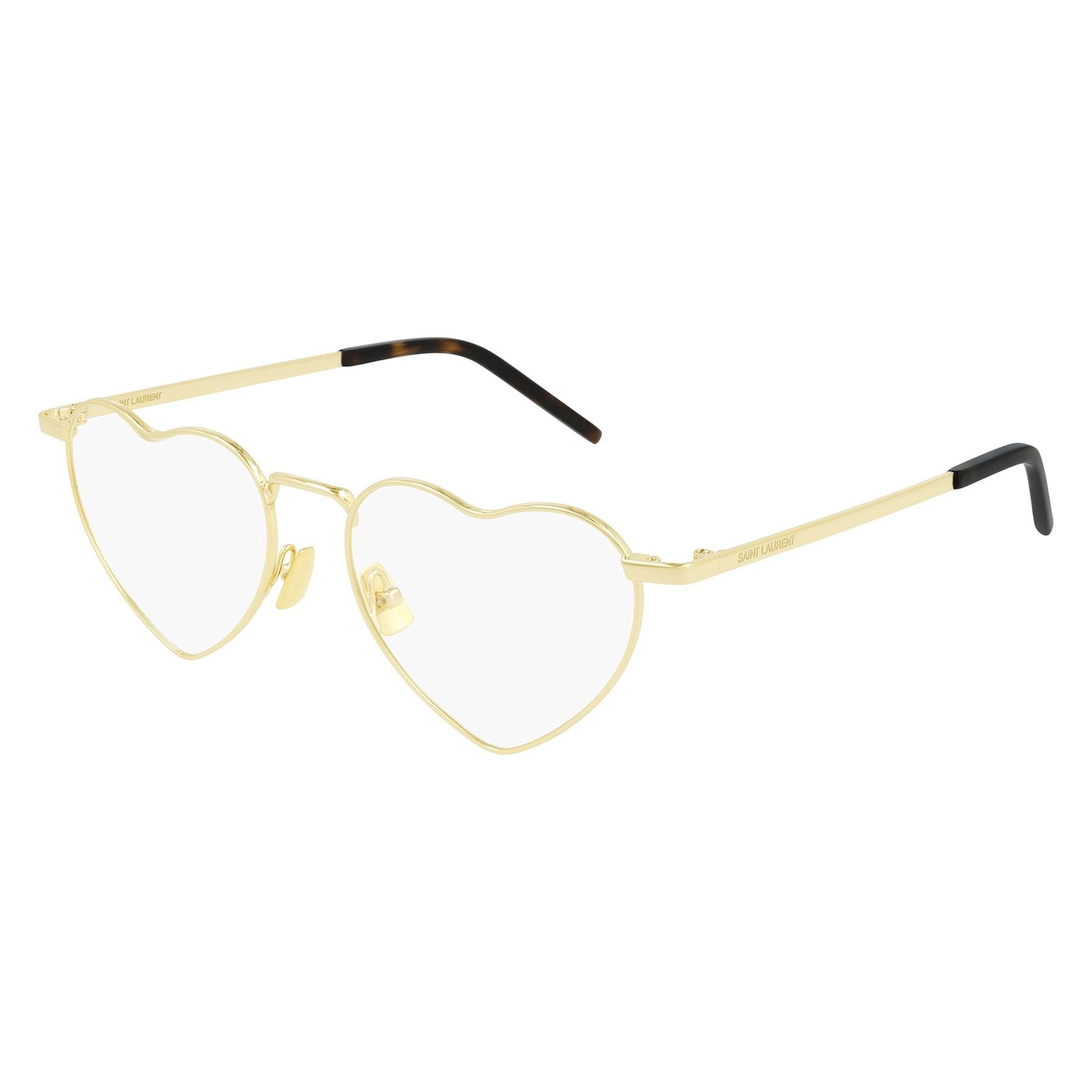 SL 301 Loulou Gold metal Optical Frames - Shiny Light Gold
