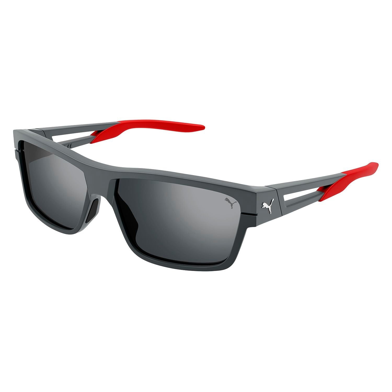 PU0327S Grey injection Sunglasses - Castleblock Gray & Shiny