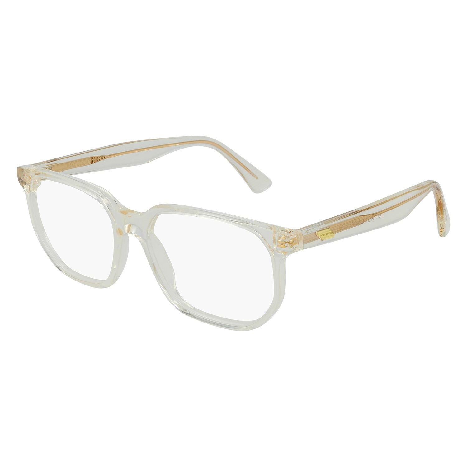 BV1097O Beige acetate Optical Frames - Shiny Transparent Beige