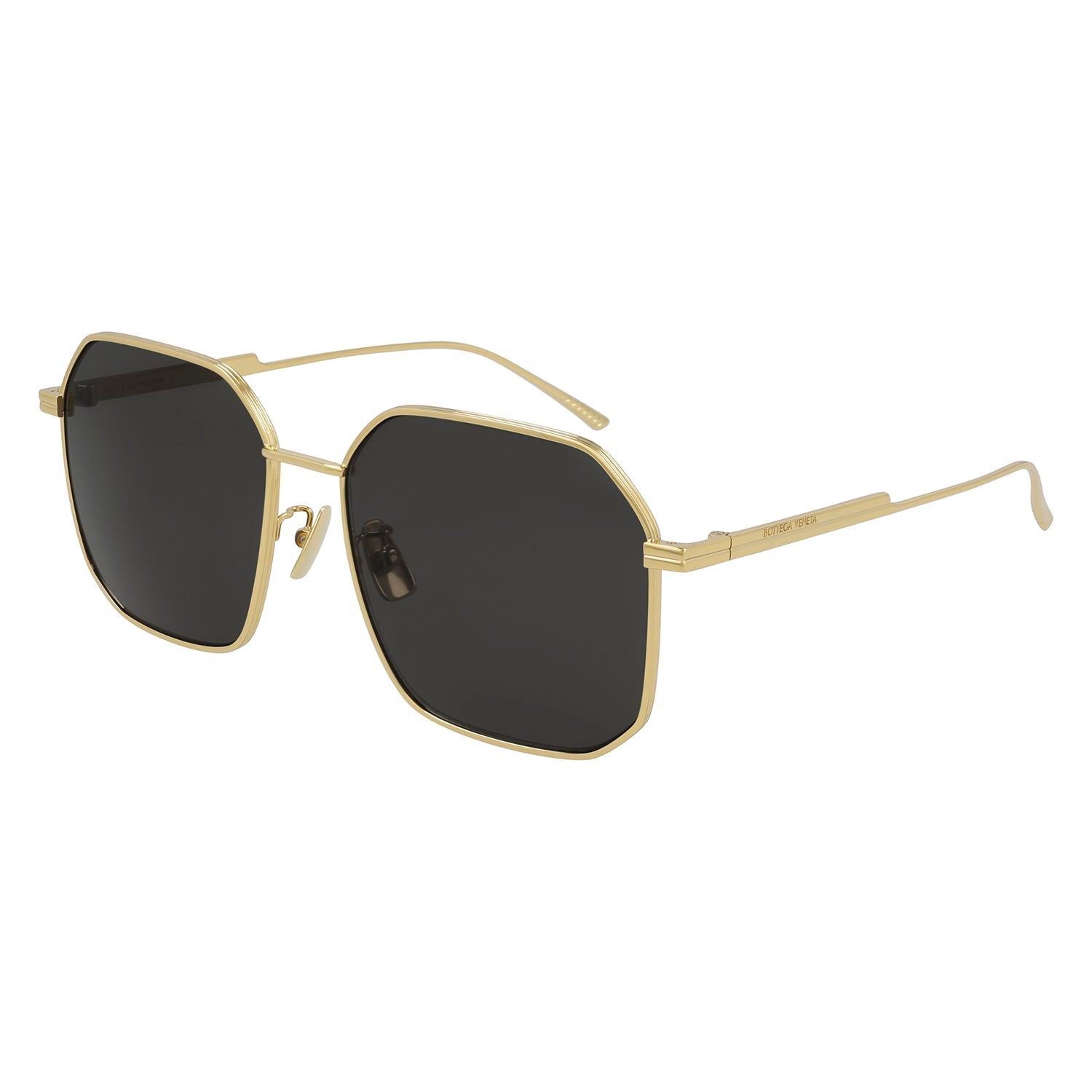 BV1108SA Gold metal Sunglasses - Shiny Gold