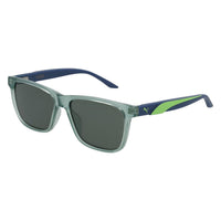 PJ0051S Green injection Sunglasses - Shiny Turquoise Sage