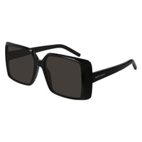 SL 451 Black acetate Sunglasses - Shiny Black