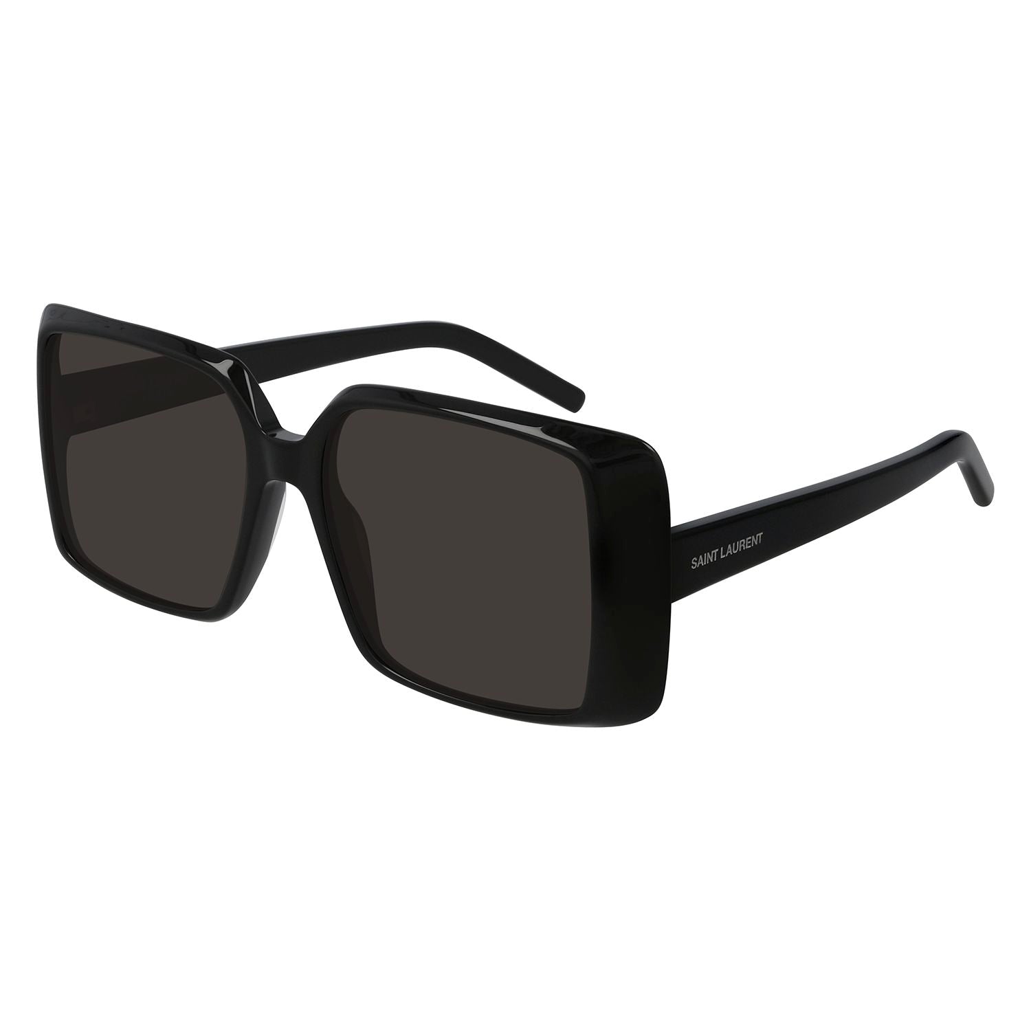 SL 451 Black acetate Sunglasses - Shiny Black