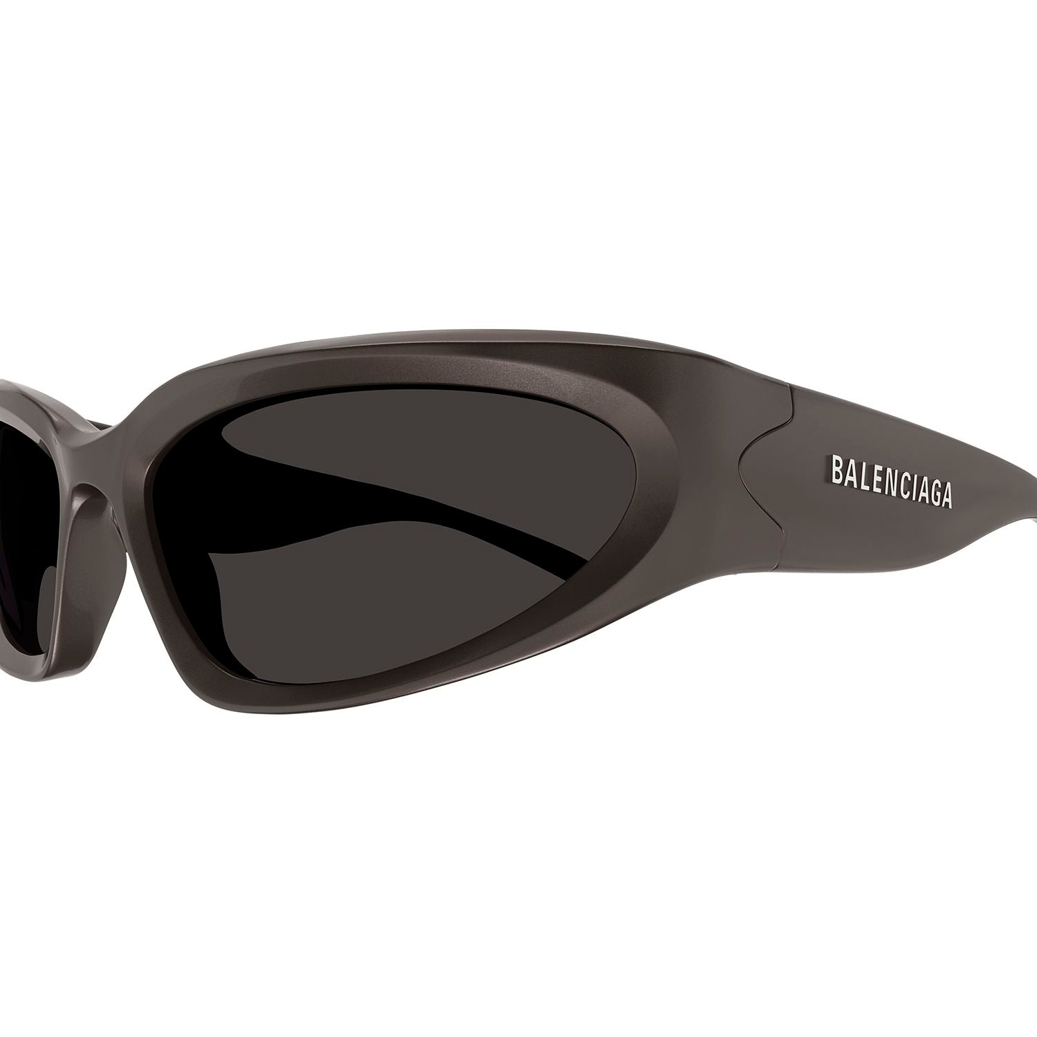 BB0157S Grey bio injection Sunglasses - Shiny Solid Metallic & Warm Grey