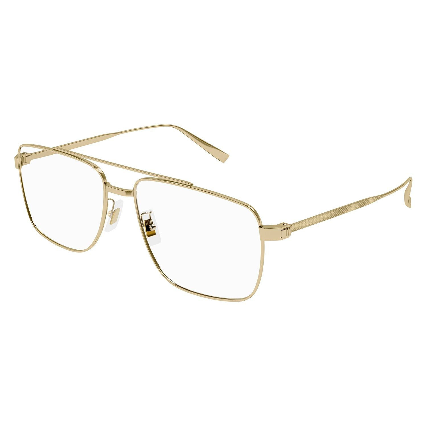 DU0024O Gold titanium Optical Frames - Shiny Light Gold