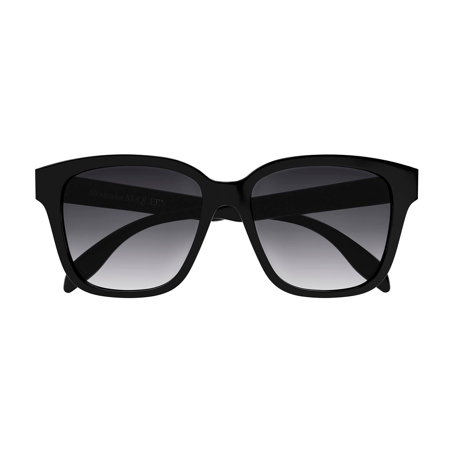 AM0331SK Black recycled acetate Sunglasses - Shiny Solid Black
