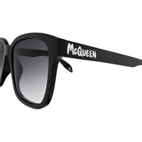 AM0331SK Black recycled acetate Sunglasses - Shiny Solid Black