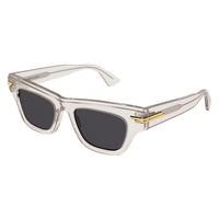 BV1122S Beige acetate Sunglasses - Transparent Beige