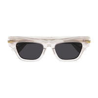 BV1122S Beige acetate Sunglasses - Transparent Beige