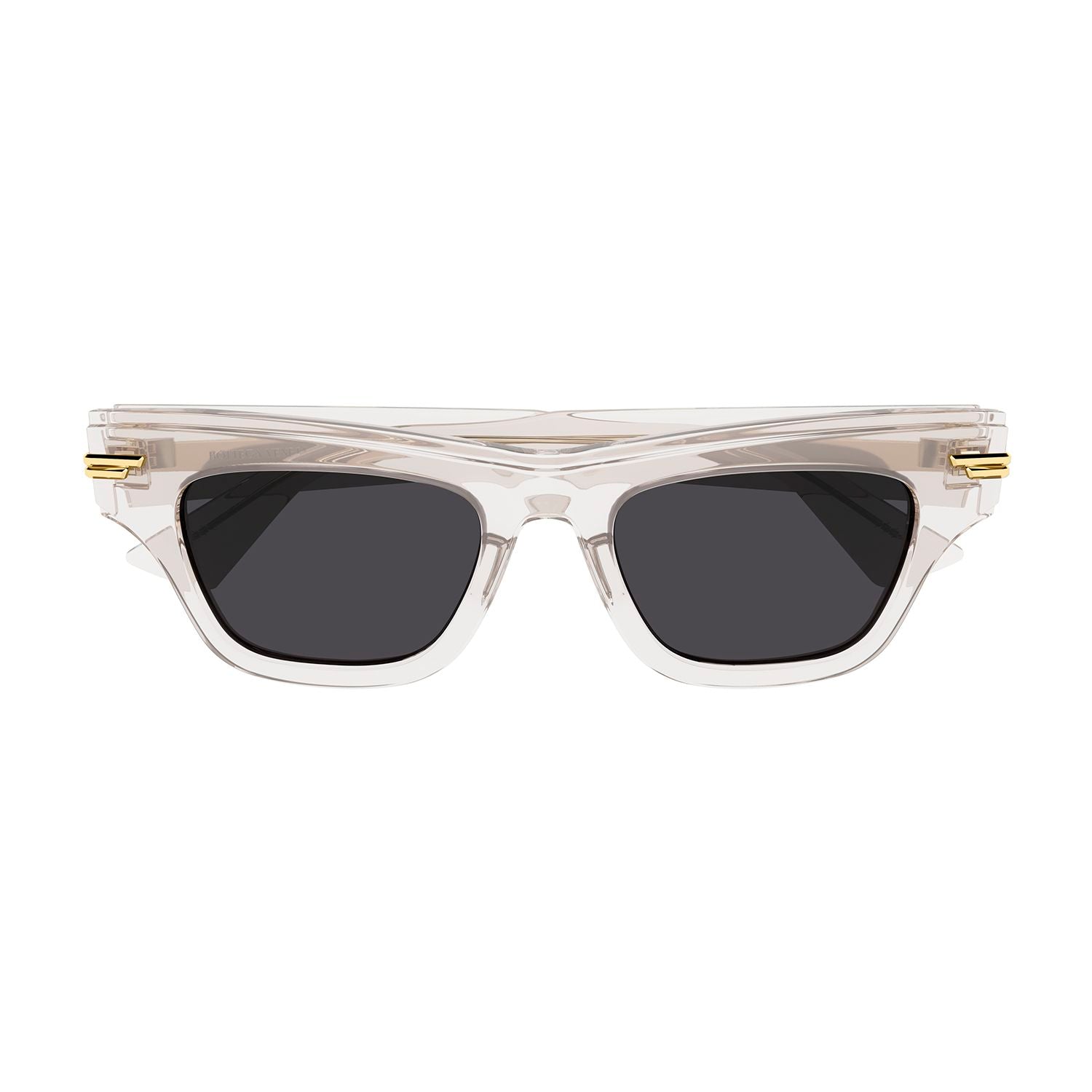 BV1122S Beige acetate Sunglasses - Transparent Beige