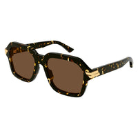 BV1123S Havana acetate Sunglasses - Shiny Spotted Havana