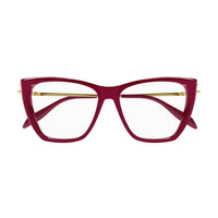 AM0341O Burgundy recycled acetate Optical Frames - Shiny Solid Bordeaux