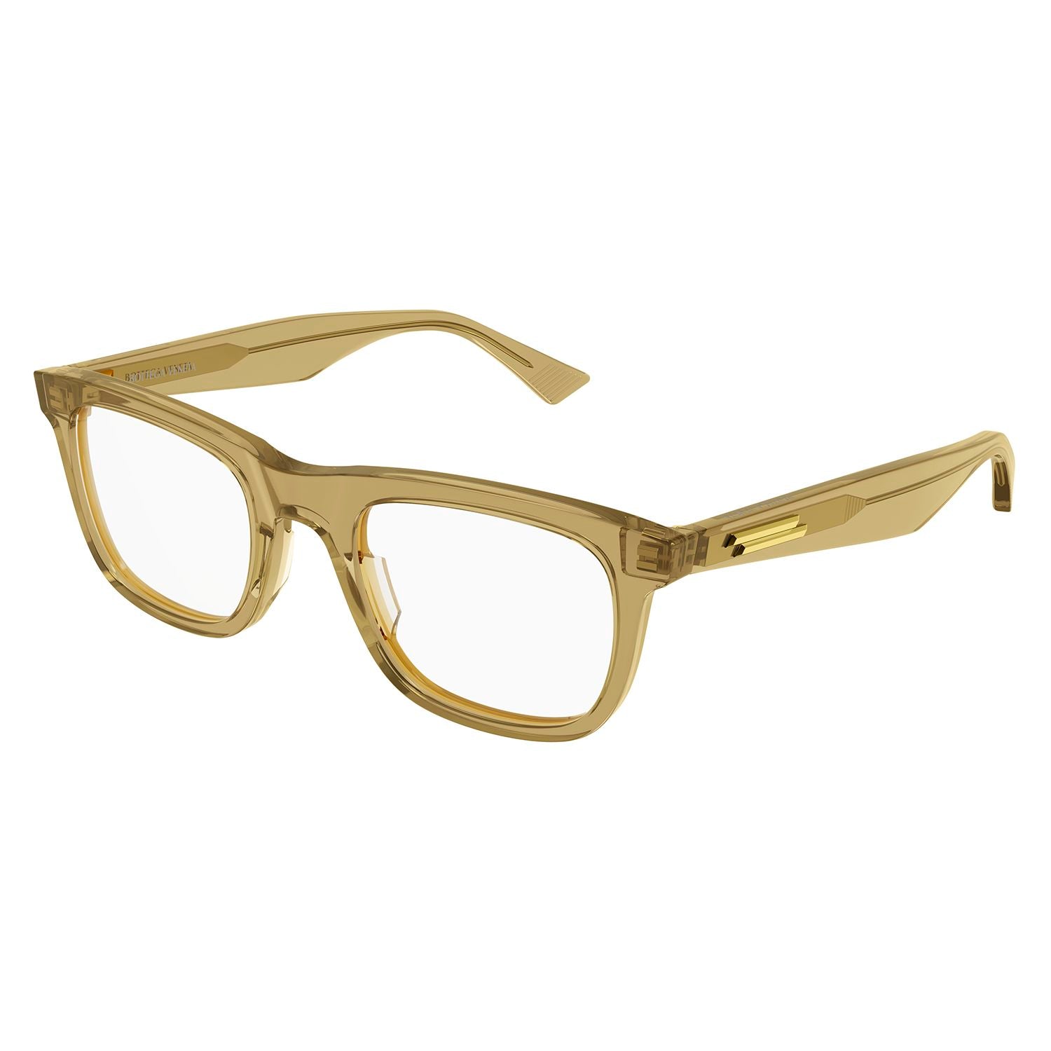 BV1129O Beige acetate Optical Frames - Shiny Transparent Sand Beige