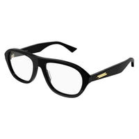 BV1131O Black acetate Optical Frames - Shiny Black