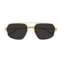 BV1127S Gold metal Sunglasses - Shiny Gold