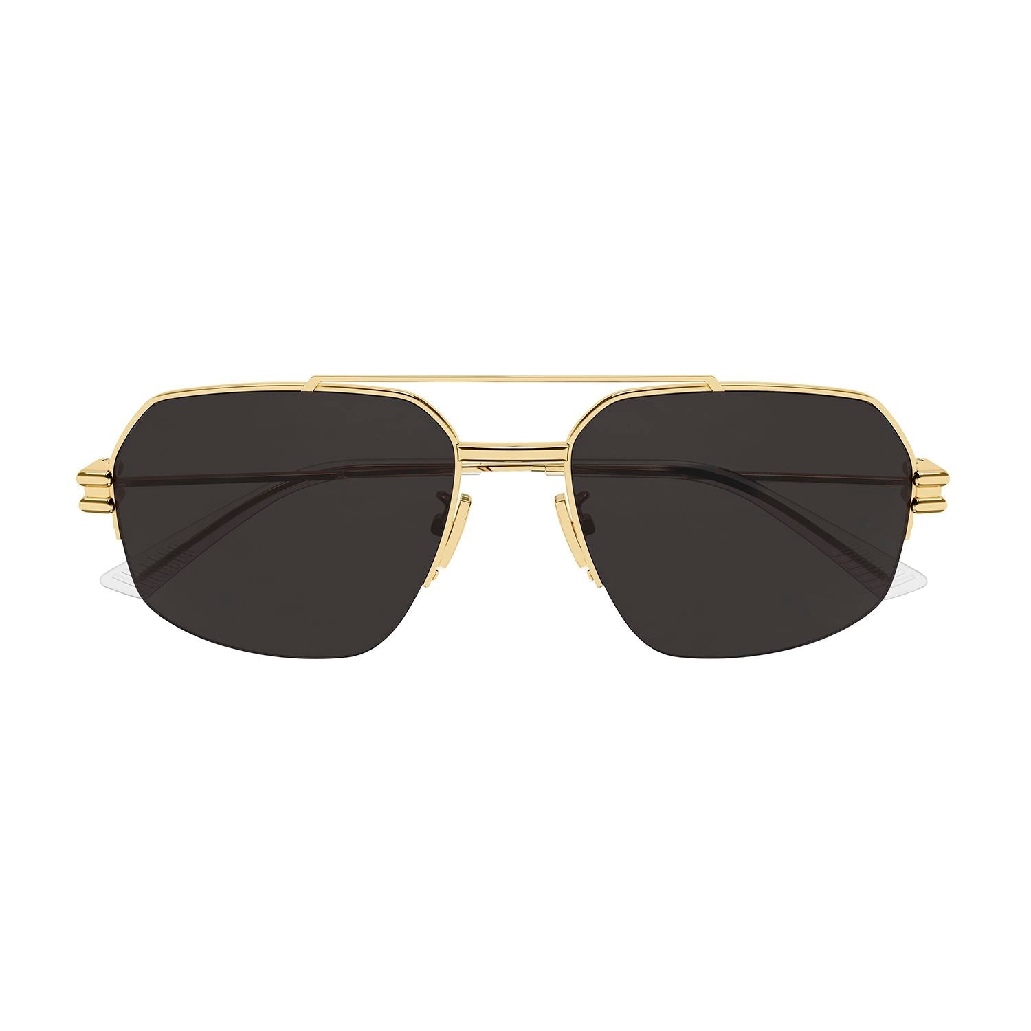 BV1127S Gold metal Sunglasses - Shiny Gold