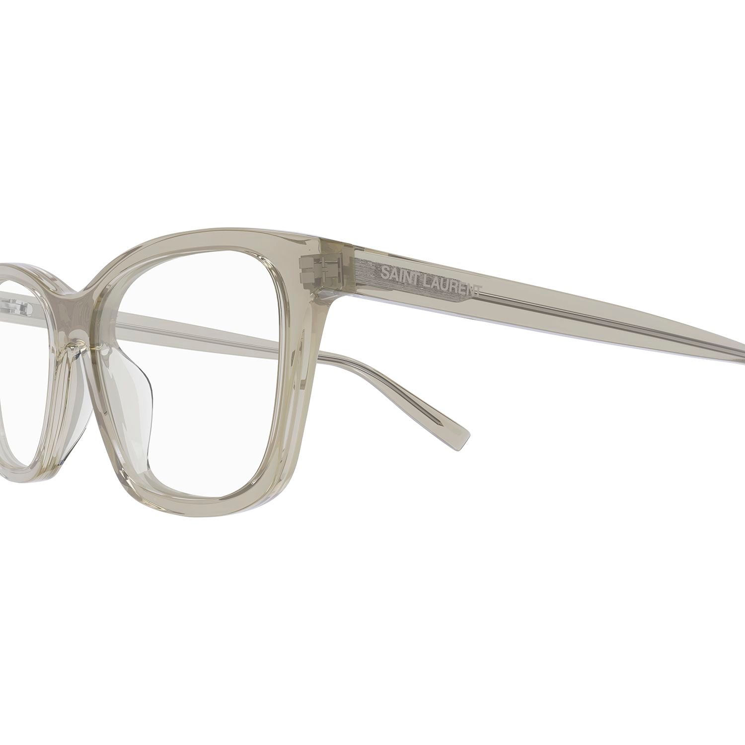 SL 482 Yellow acetate Optical Frames - Shiny Transparent Yellow