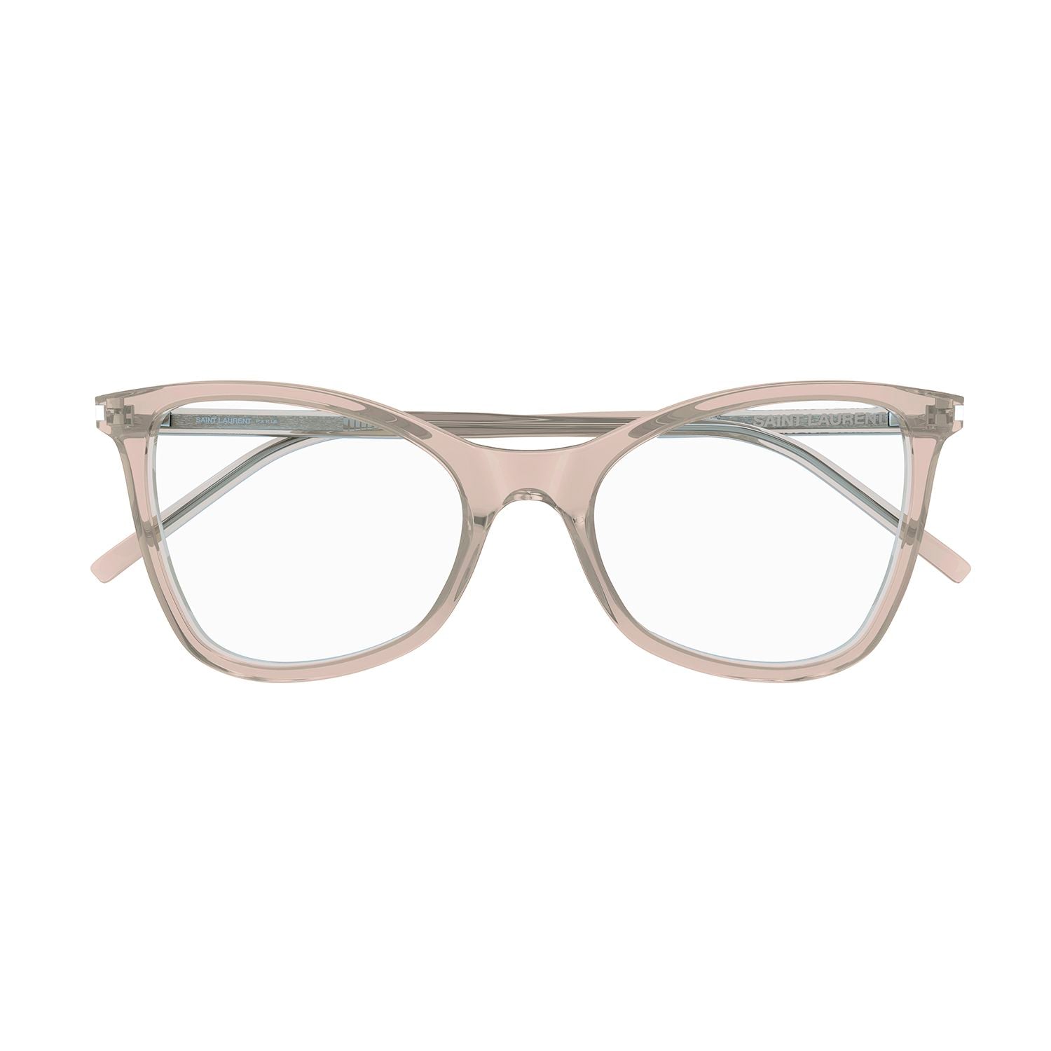 SL 478 Jerry Nude acetate Optical Frames - Shiny Transparent Light Peach