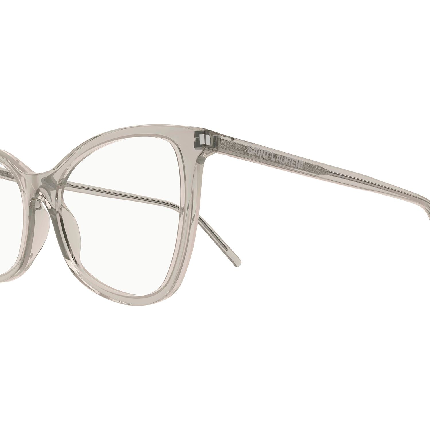 SL 478 Jerry Nude acetate Optical Frames - Shiny Transparent Light Peach