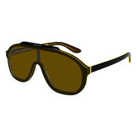 GG1038S Black acetate Sunglasses - Shiny Transparent Amber