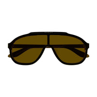 GG1038S Black acetate Sunglasses - Shiny Transparent Amber