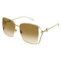 GG1020S Gold metal Sunglasses - Shiny Endura Gold