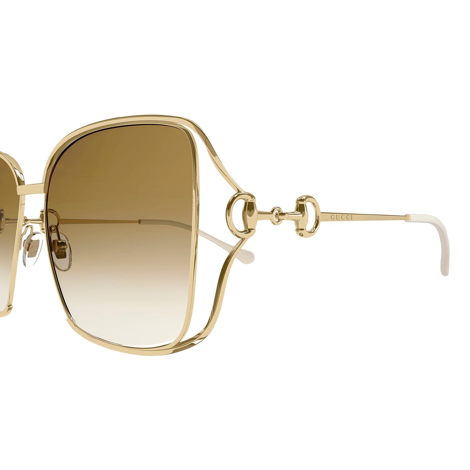 GG1020S Gold metal Sunglasses - Shiny Endura Gold