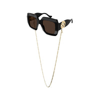GG1022S Black injection Sunglasses - Shiny Black