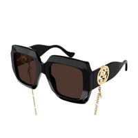 GG1022S Black injection Sunglasses - Shiny Black