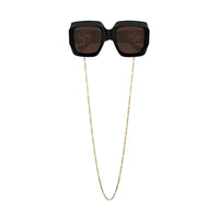 GG1022S Black injection Sunglasses - Shiny Black