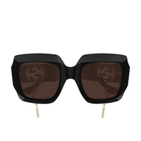 GG1022S Black injection Sunglasses - Shiny Black