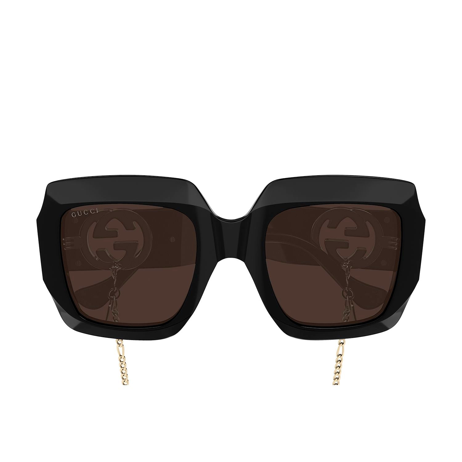 GG1022S Black injection Sunglasses - Shiny Black