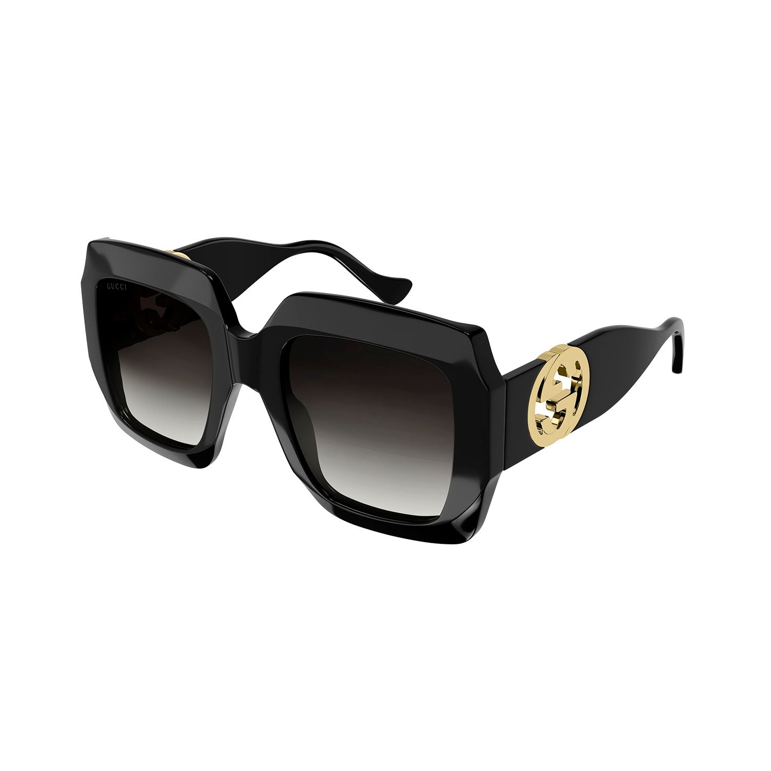 GG1022S Black injection Sunglasses - Shiny Black