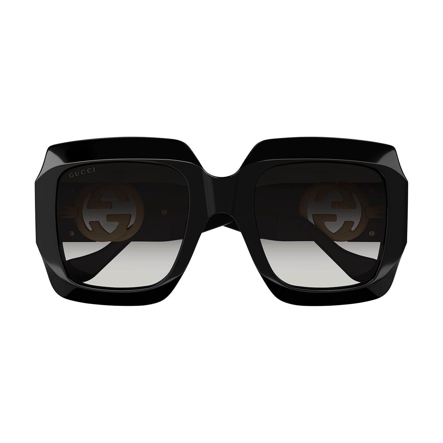 GG1022S Black injection Sunglasses - Shiny Black