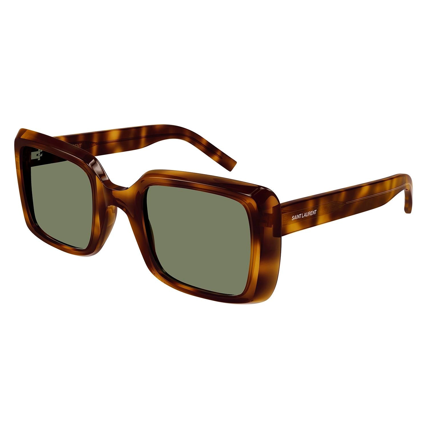 SL 497 Havana acetate Sunglasses - Shiny Medium Havana