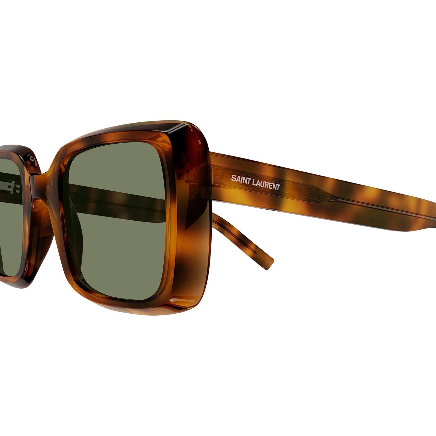 SL 497 Havana acetate Sunglasses - Shiny Medium Havana