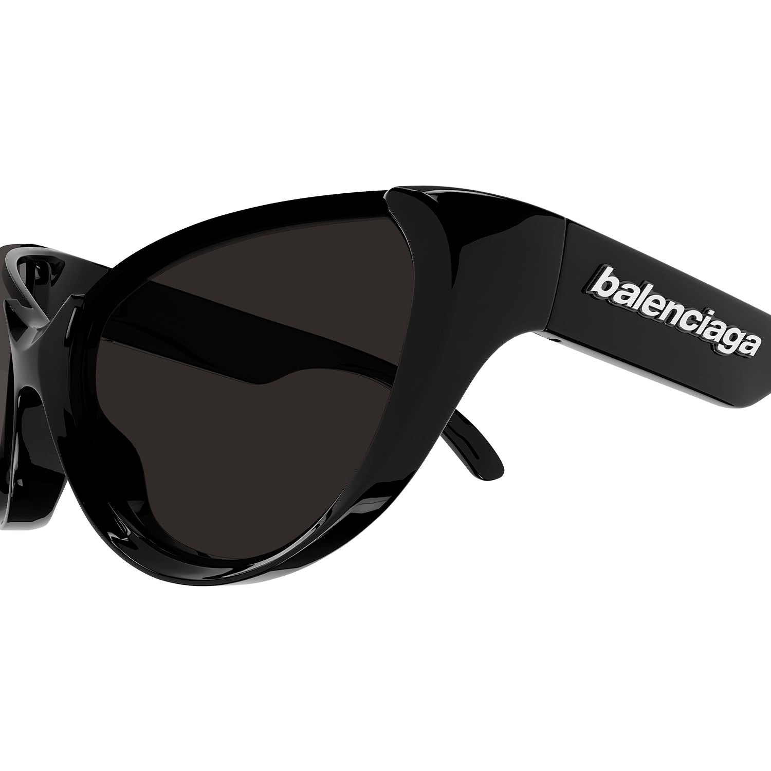 BB0201S Black bio injection rilsan Sunglasses - Shiny Black
