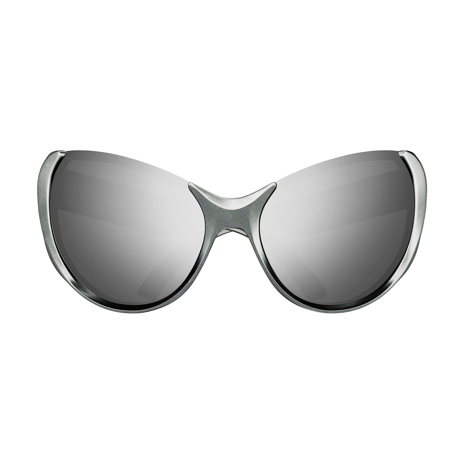 BB0201S Silver bio injection rilsan Sunglasses - Shiny Metallic Silver