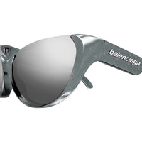 BB0201S Silver bio injection rilsan Sunglasses - Shiny Metallic Silver